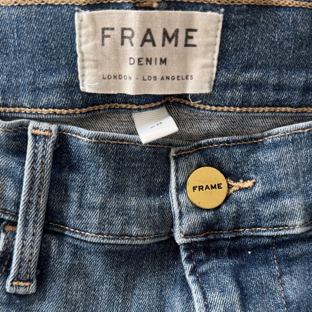 Frame Denim Women's High Rise Bell Bottoms
